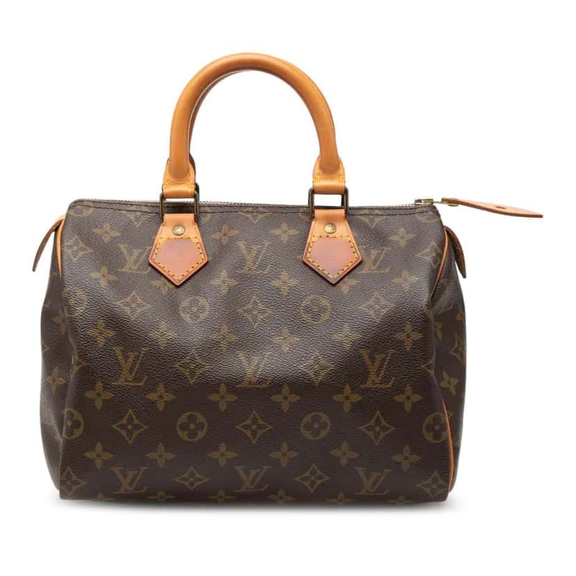 Louis Vuitton Monogram Speedy 25 Brown Very good condition - Front View