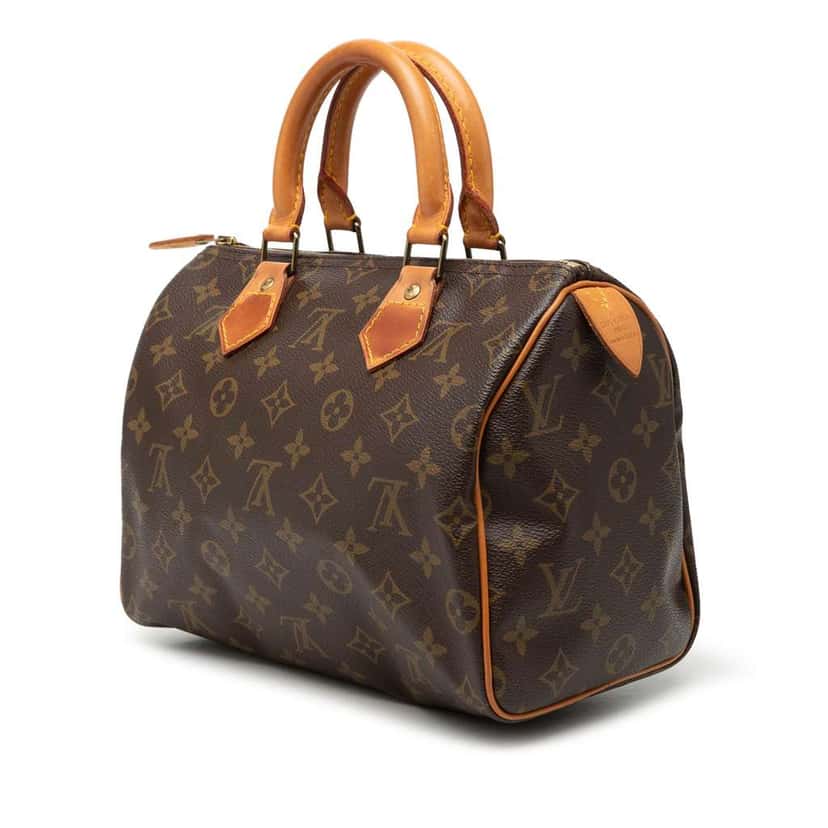 Louis Vuitton Monogram Speedy 25 Brown Very good condition - Back View