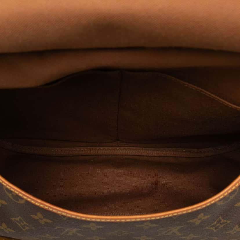 Louis Vuitton Monogram Saumur 35 Brown Very good condition - Model View