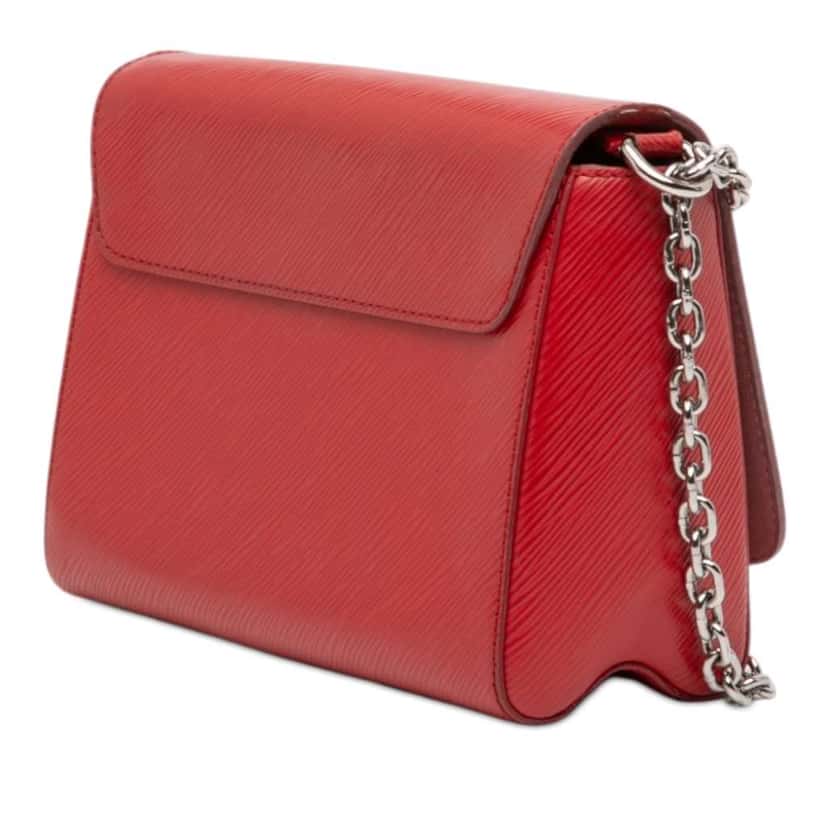 Louis Vuitton Epi Twist MM Red Leather Good condition - Back View