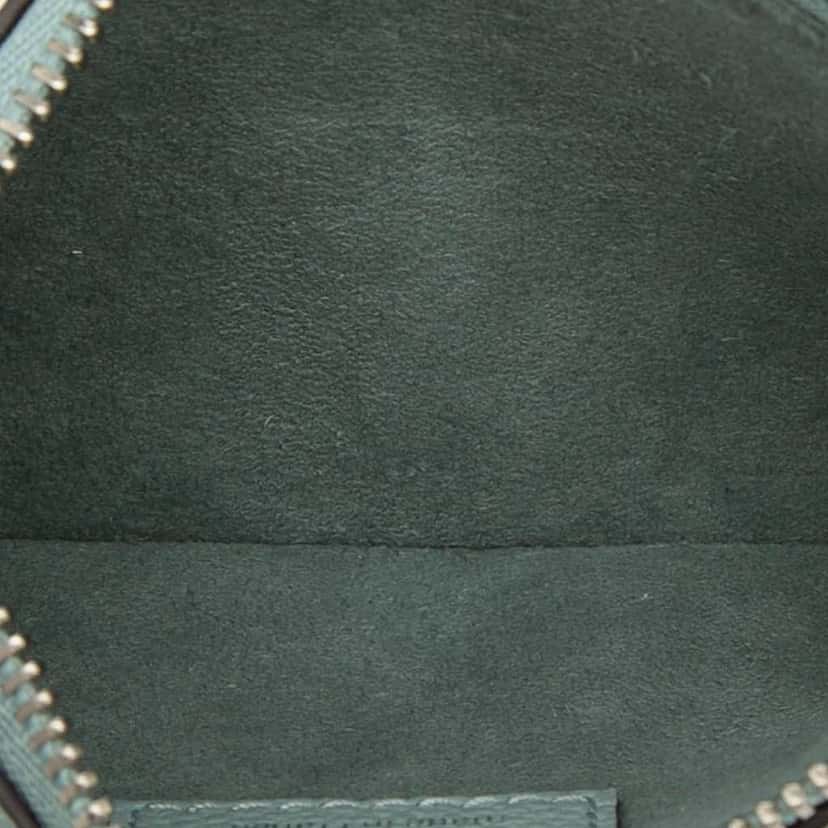 Louis Vuitton Monogram Mahina Pochette Cles Blue Leather Very good condition - Model View