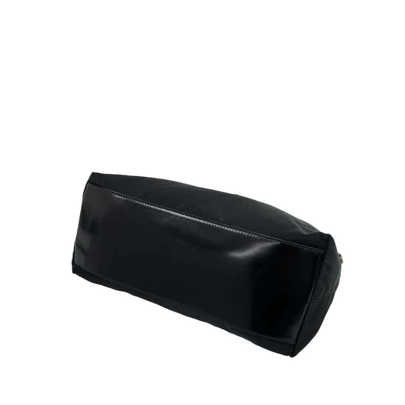 Prada Nylon Vela Grommet Shoulder Bag Black Very good condition - Inside View