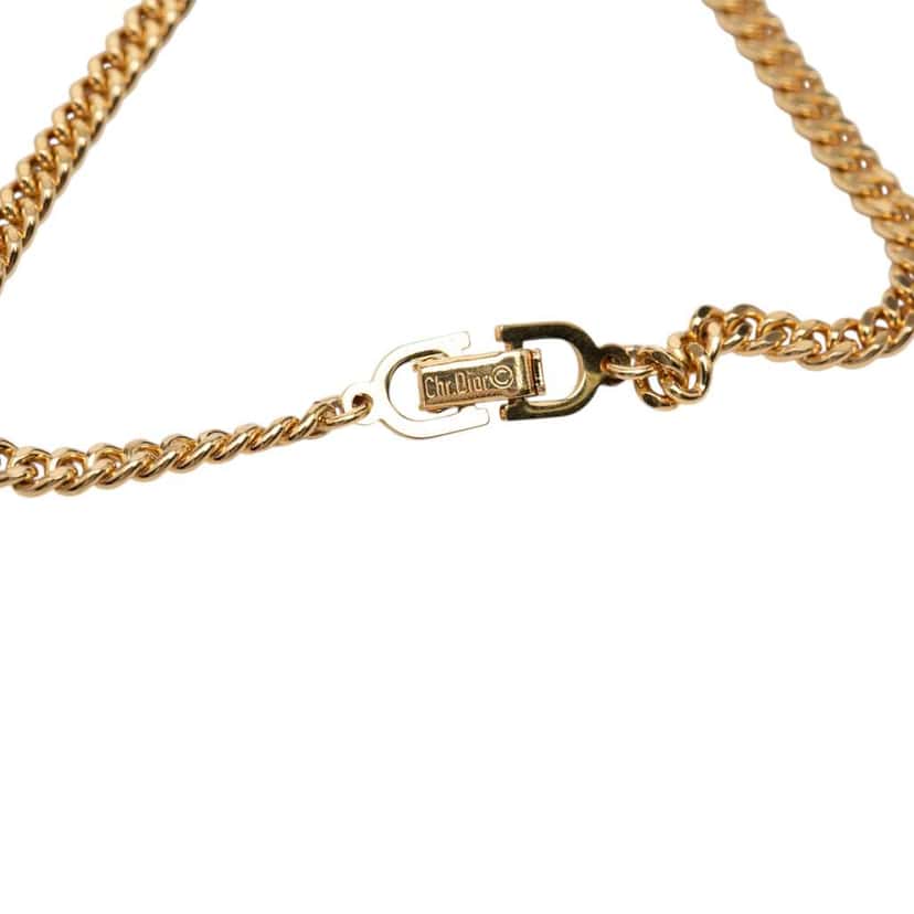 Dior Gold Plated CD Logo Bracelet Gold Metal Very good condition - Box View