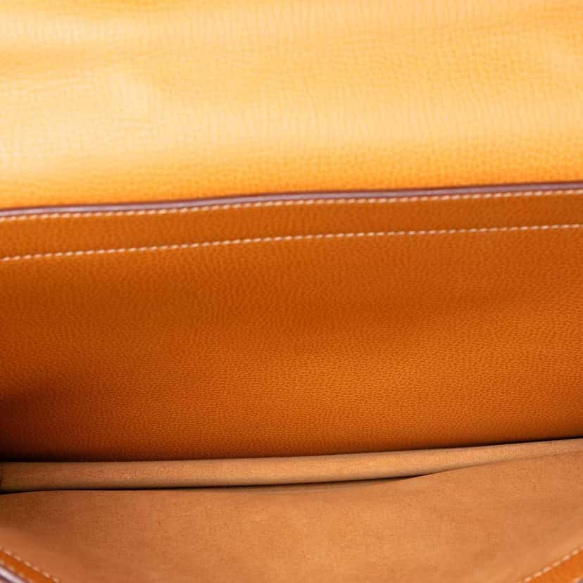 Hermès Barenia Sac a Depeches 38 Brown Leather Very good condition - Model View