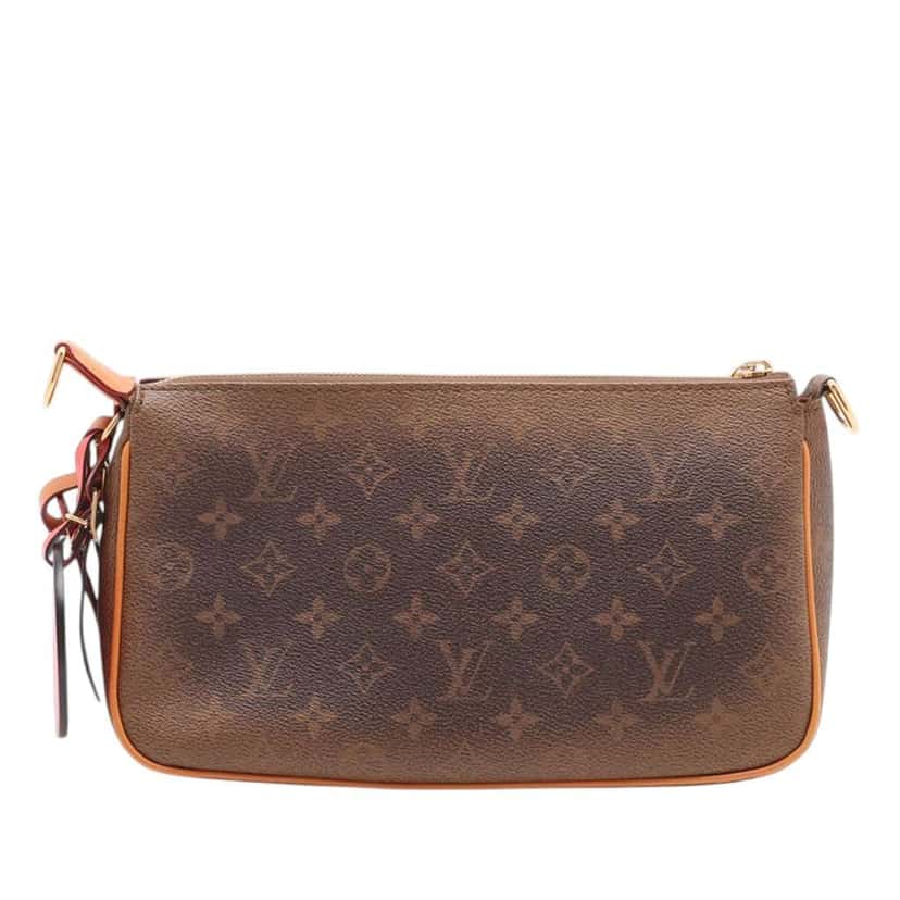 Louis Vuitton Monogram Dust Pochette Accessoires XL Brown Very good condition - Back View