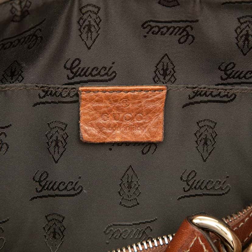 Gucci Small GG Crystal Duchessa Boston Bag Pink Canvas Very good condition - Box View