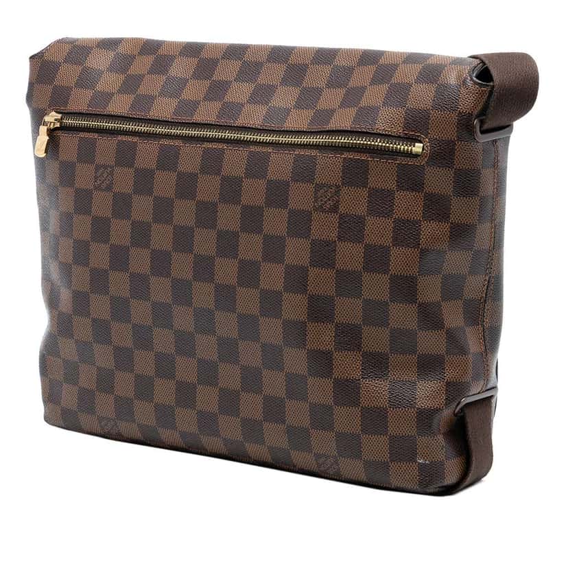 Louis Vuitton Damier Ebene Brooklyn MM Brown Very good condition - Back View