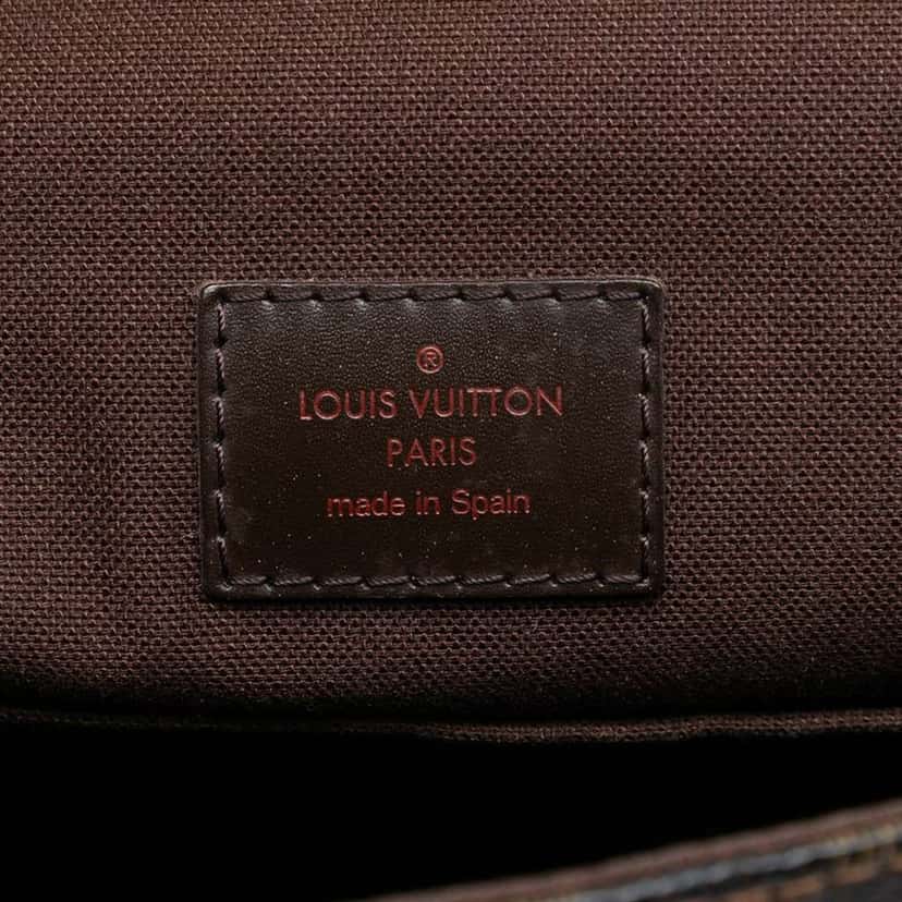 Louis Vuitton Damier Ebene Brooklyn MM Brown Very good condition - Box View