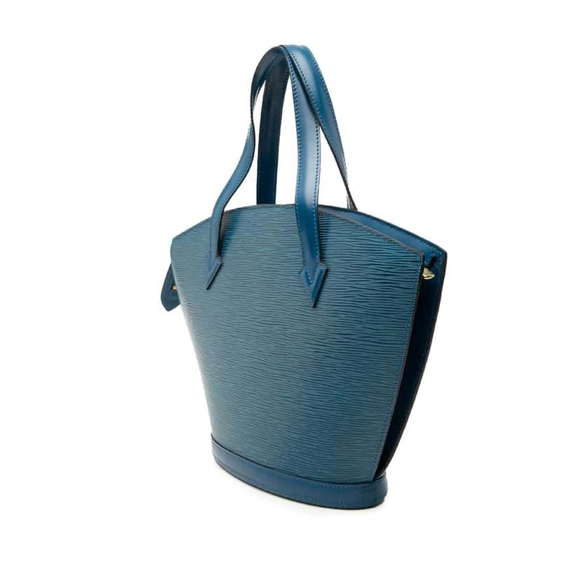 Louis Vuitton Epi Saint Jacques PM Short Strap Blue Leather Very good condition - Back View