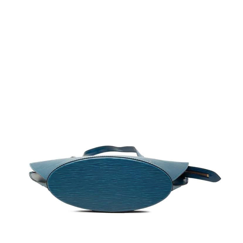 Louis Vuitton Epi Saint Jacques PM Short Strap Blue Leather Very good condition - Inside View