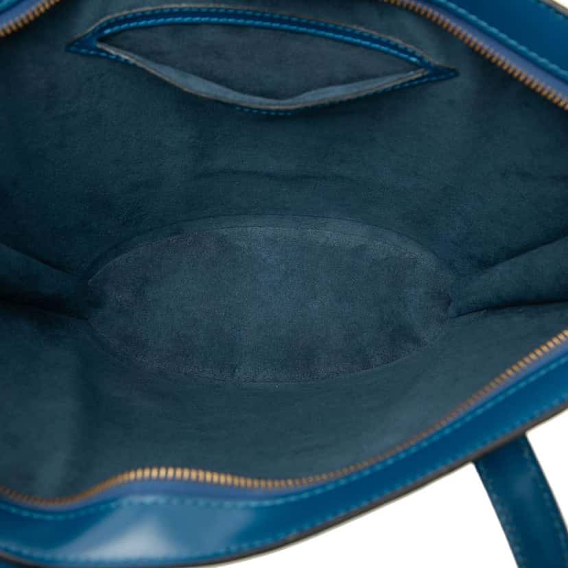 Louis Vuitton Epi Saint Jacques PM Short Strap Blue Leather Very good condition - Model View