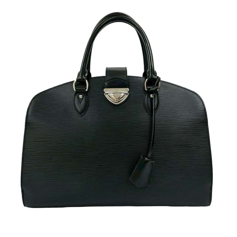 Louis Vuitton Electric Epi Pont Neuf GM Black Leather Very good condition - Front View