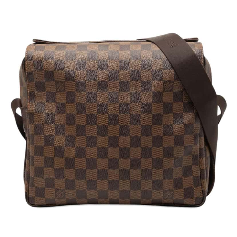 Louis Vuitton Damier Ebene Naviglio Brown Very good condition - Front View