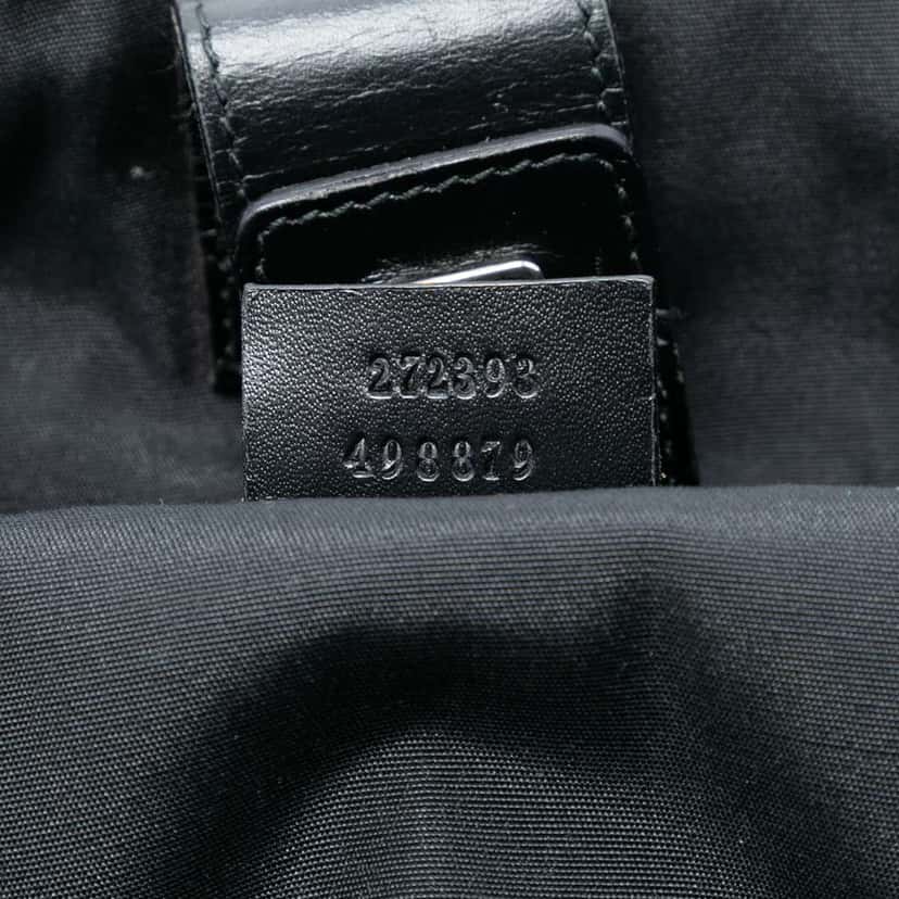 Gucci GG Canvas Abbey D Ring Convertible Satchel Green Canvas Very good condition - Box View