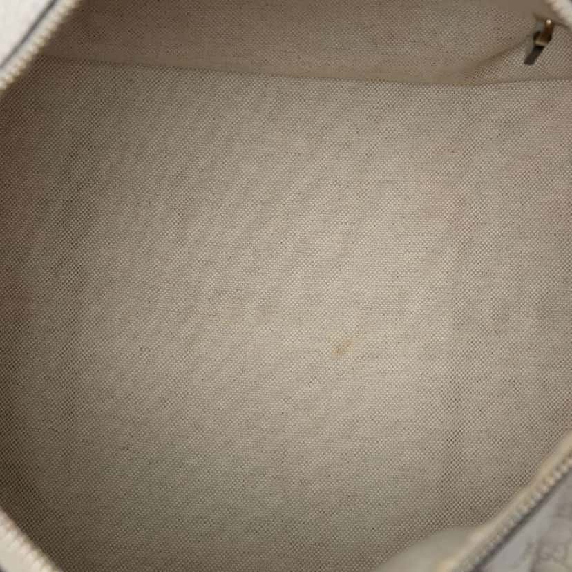 Gucci Microguccissima Nice Boston Bag White Leather Very good condition - Model View