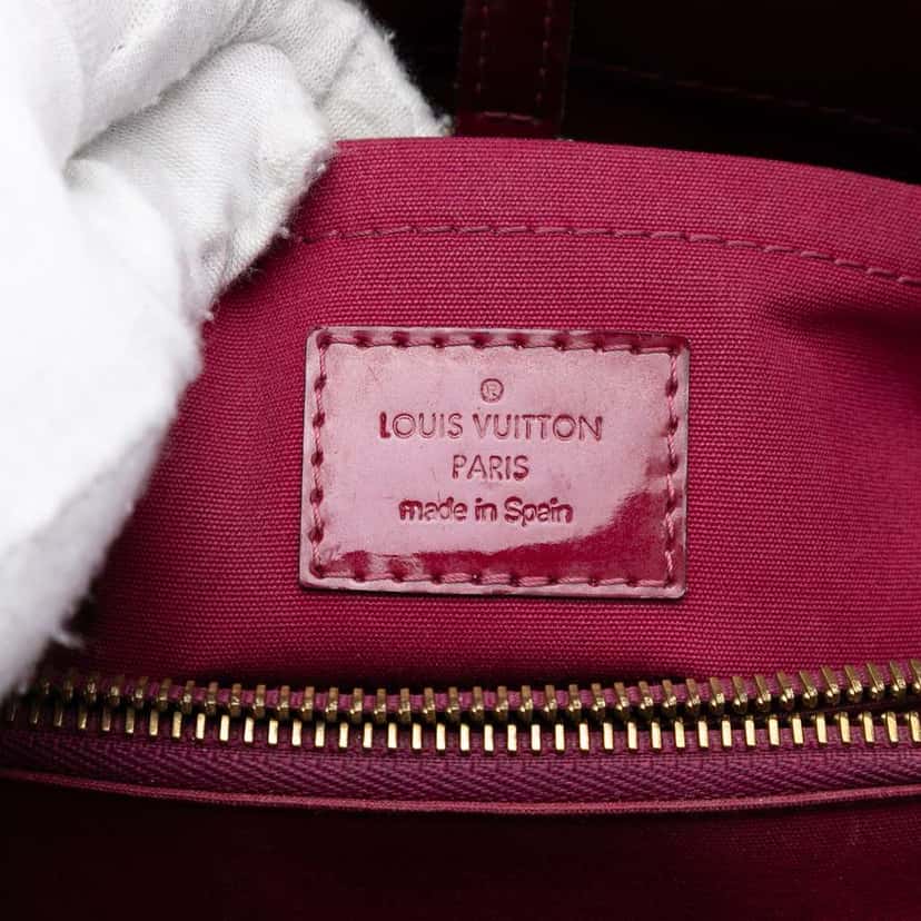 Louis Vuitton Monogram Vernis Montaigne BB Pink Leather Very good condition - Box View