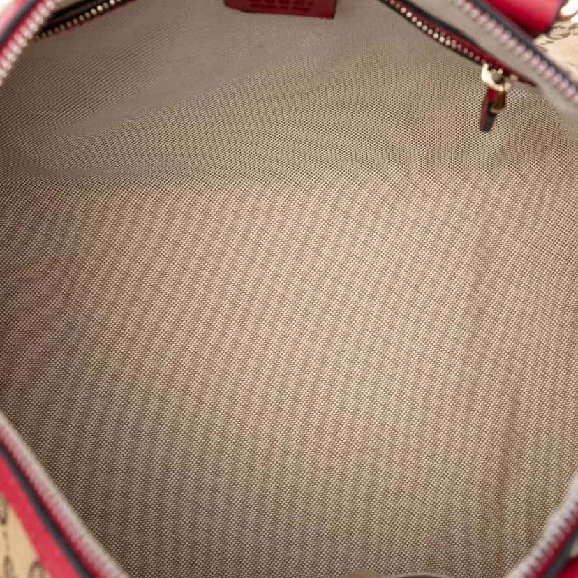 Gucci Medium GG Canvas Joy Boston Bag Beige Canvas Very good condition - Model View