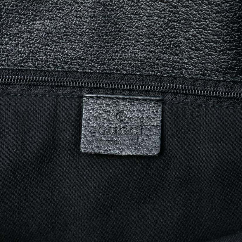 Gucci Large GG Canvas Eclipse Tote Black Canvas Very good condition - Box View