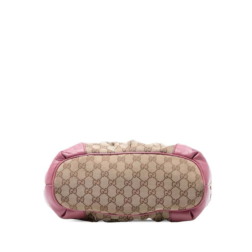 Gucci GG Canvas Sukey Satchel Beige Canvas Very good condition - Inside View