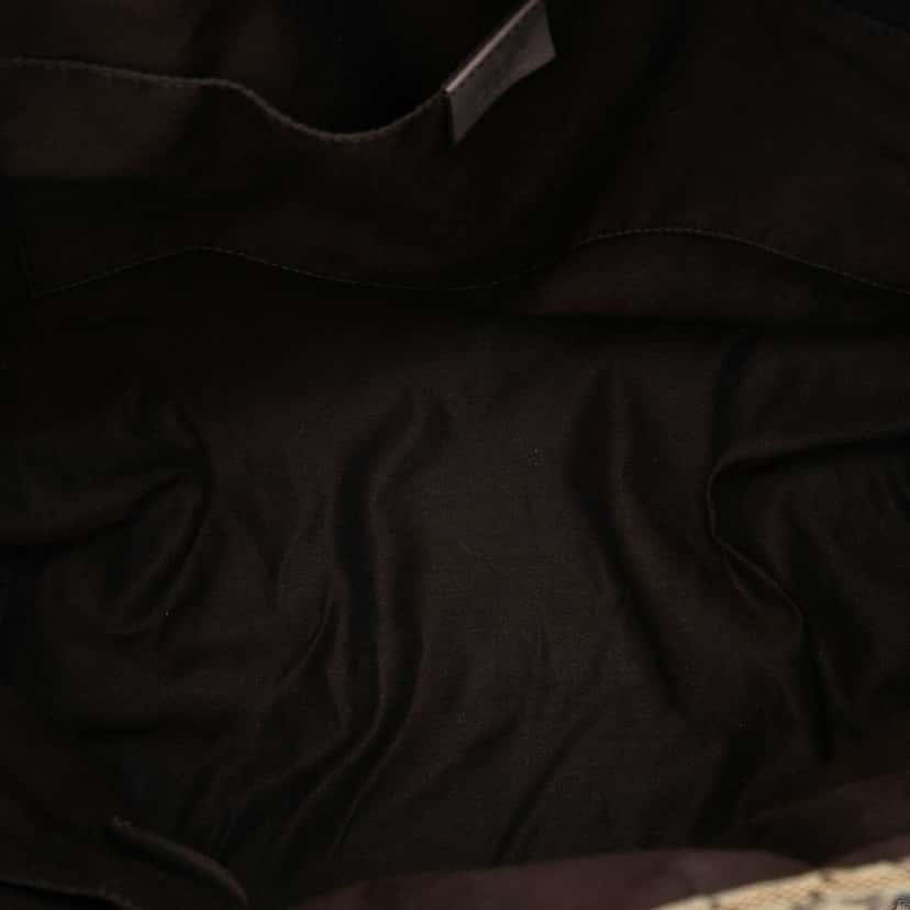 Gucci GG Canvas Web Tote Beige Very good condition - Model View