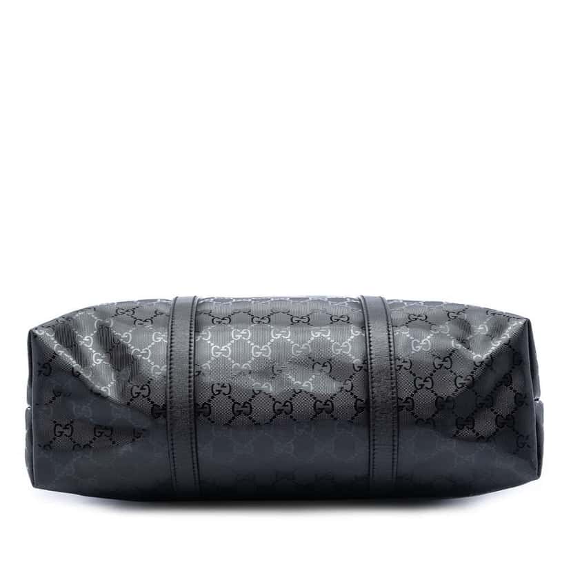 Gucci GG Imprime Joy Vertical Tote Black Canvas Very good condition - Inside View