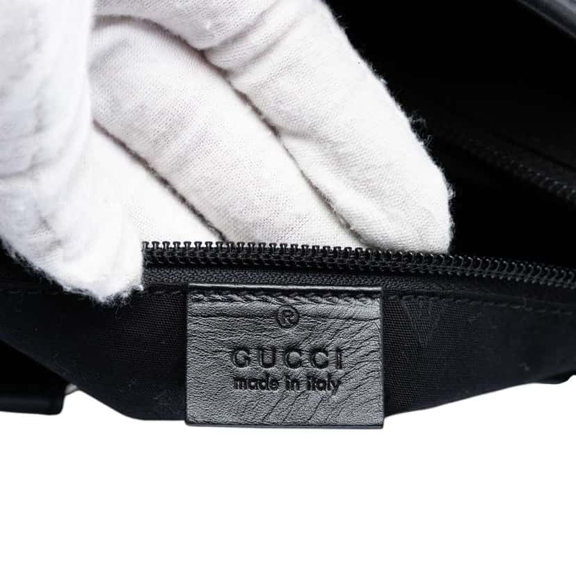 Gucci GG Imprime Joy Vertical Tote Black Canvas Very good condition - Box View