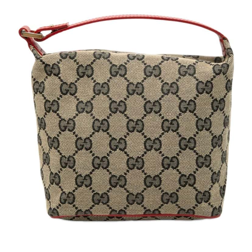Gucci GG Canvas Handbag Beige Canvas Very good condition - Front View