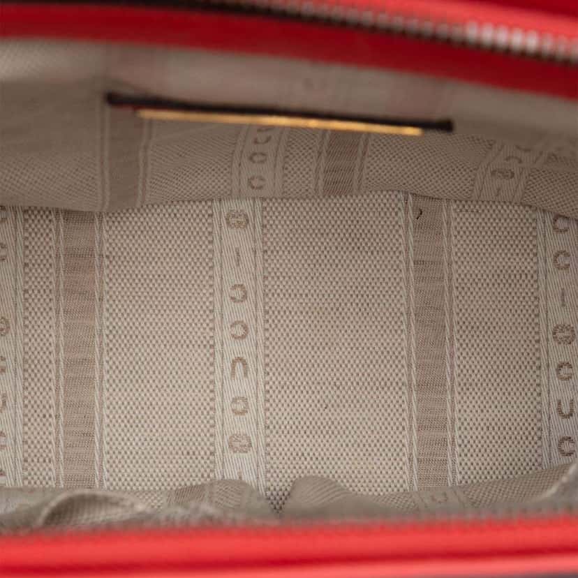 Gucci Patent Bright Bit Satchel Red Leather Very good condition - Model View