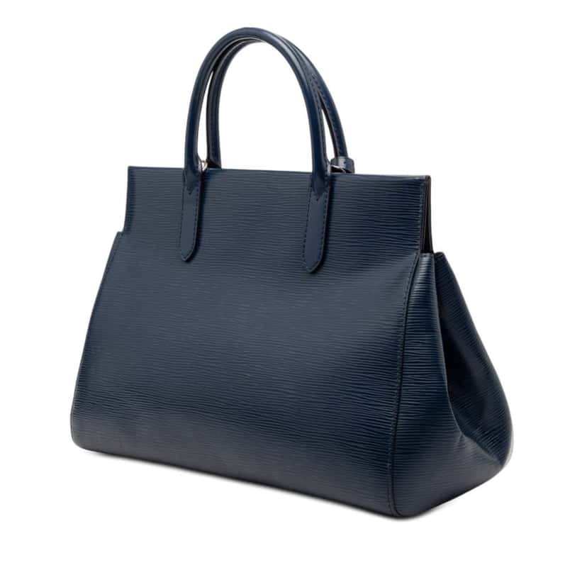 Louis Vuitton Epi Marly MM Blue Leather Very good condition - Back View