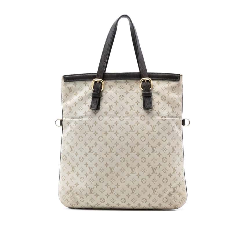 Louis Vuitton Monogram Mini Lin Francoise Beige Canvas Very good condition - Front View
