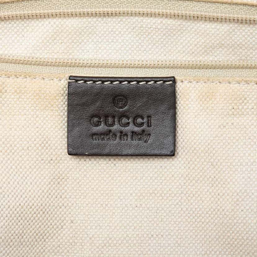 Gucci GG Canvas Sukey Crossbody Beige Canvas Very good condition - Box View