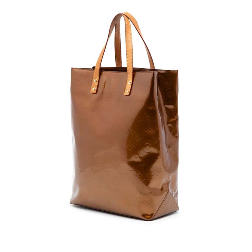 Louis Vuitton Monogram Vernis Reade MM Brown Leather Very good condition - Back View