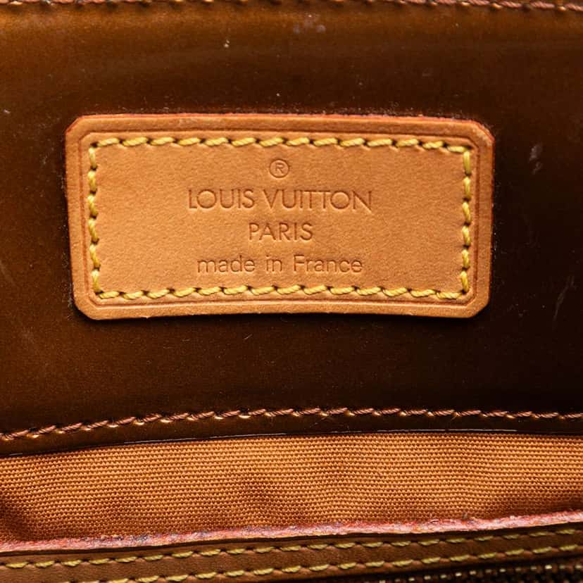 Louis Vuitton Monogram Vernis Reade MM Brown Leather Very good condition - Box View