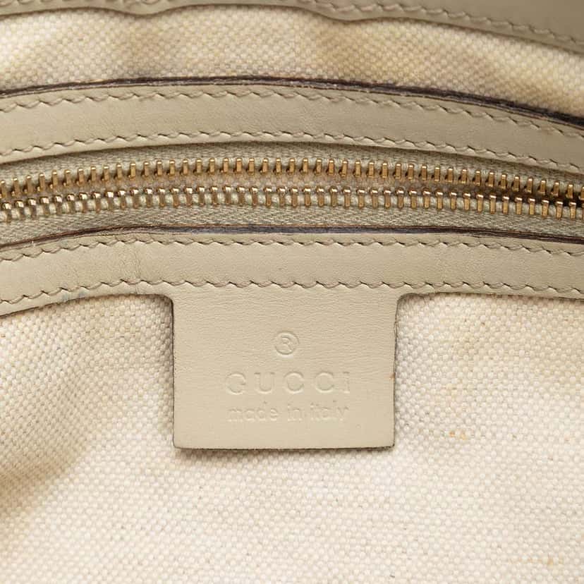 Gucci GG Canvas Web Mayfair Crossbody Beige Canvas Very good condition - Box View