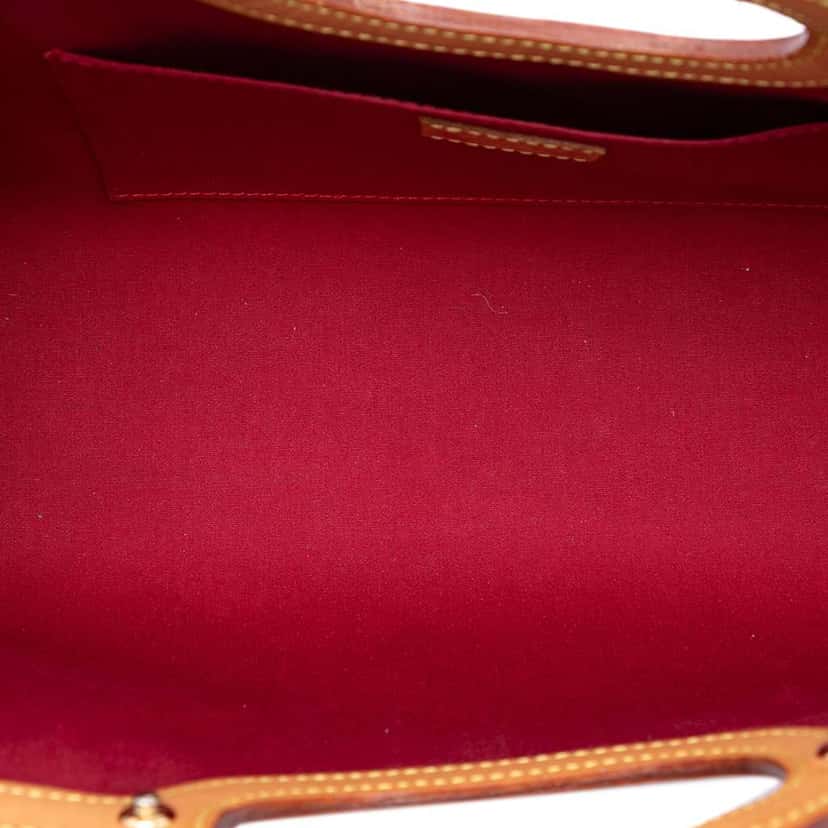 Louis Vuitton Monogram Vernis Roxbury Drive Red Leather Very good condition - Model View