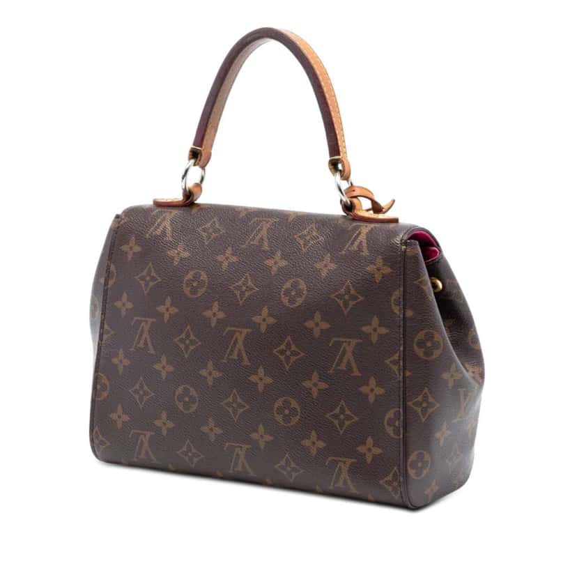 Louis Vuitton Monogram Cluny BB Brown Very good condition - Back View