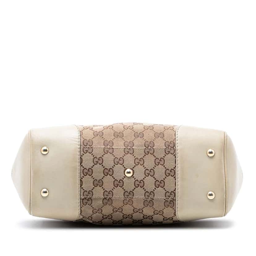 Gucci GG Canvas Mayfair Tote Beige Canvas Very good condition - Inside View