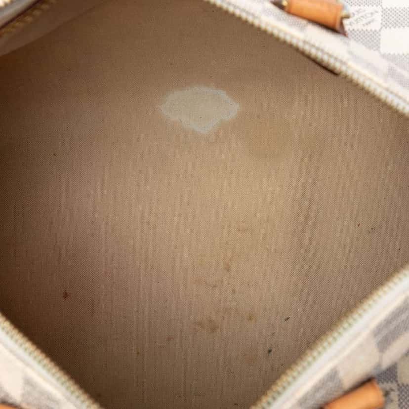 Louis Vuitton Damier Azur Speedy 30 White Very good condition - Model View