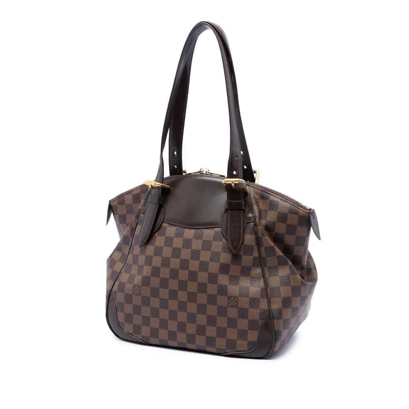 Louis Vuitton Damier Ebene Verona MM Brown Very good condition - Back View