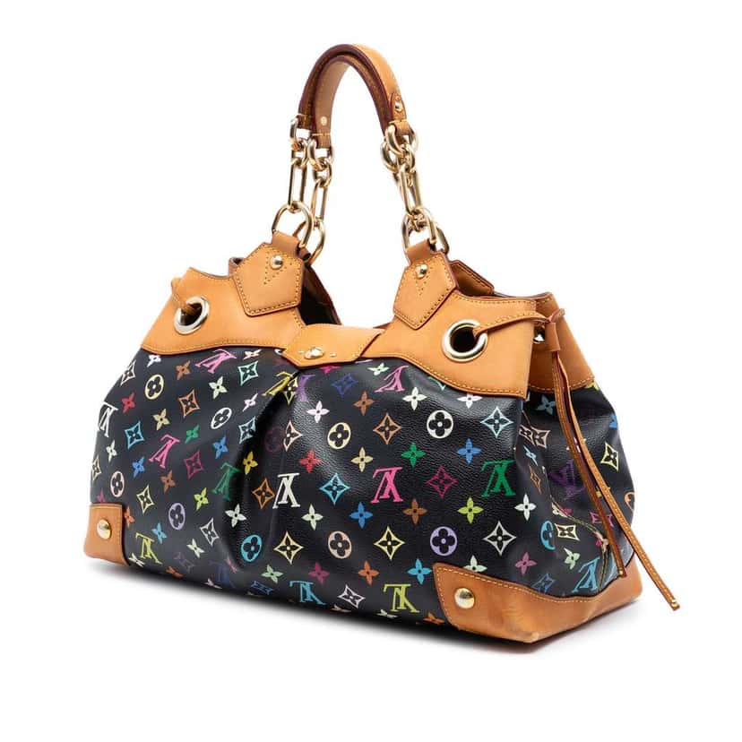 Louis Vuitton Monogram Multicolore Ursula Black Very good condition - Back View