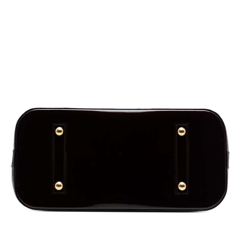 Louis Vuitton Monogram Vernis Alma GM Purple Leather Very good condition - Inside View