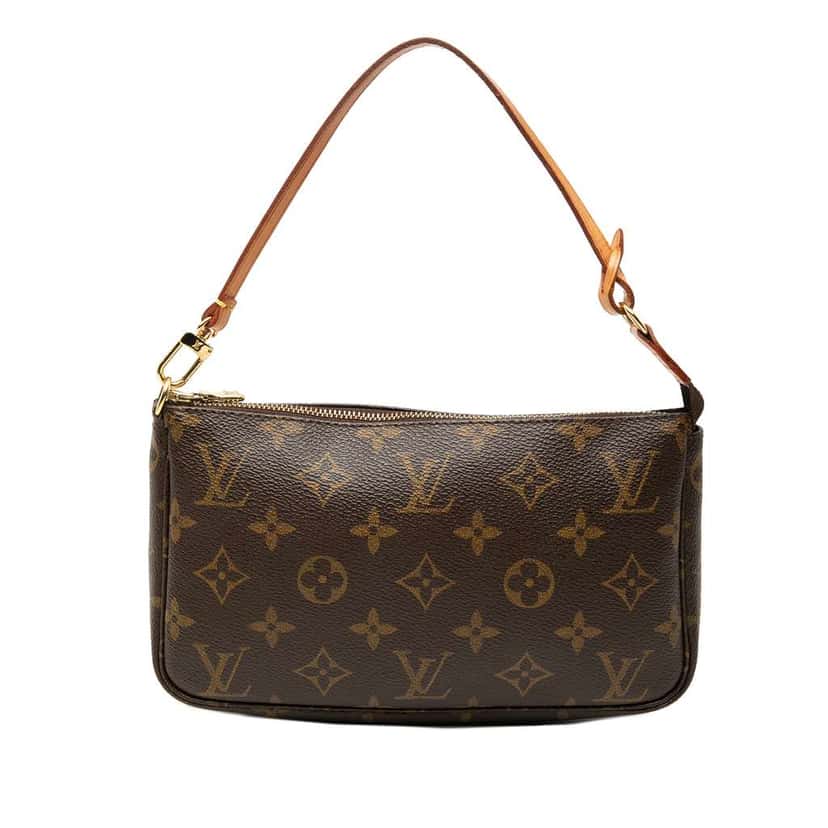 Louis Vuitton Monogram Pochette Accessoires Brown Very good condition - Front View