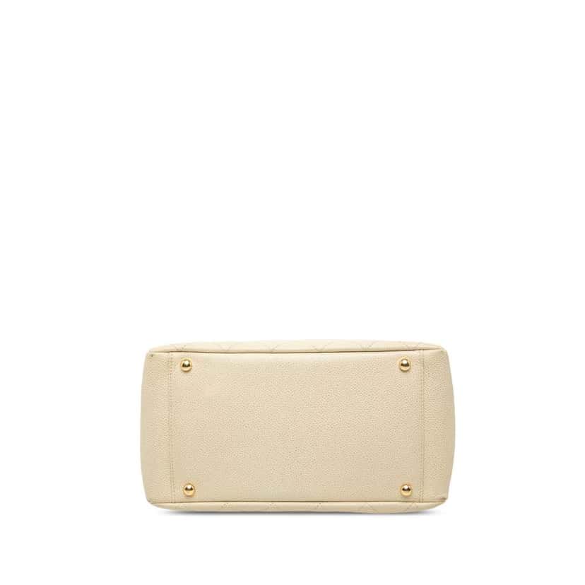 Chanel Petite Caviar Timeless Tote Brown Leather Very good condition - Inside View