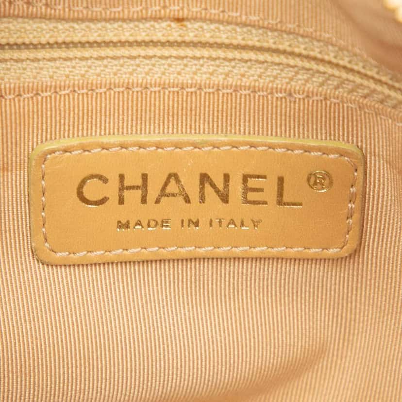 Chanel Petite Caviar Timeless Tote Brown Leather Very good condition - Box View