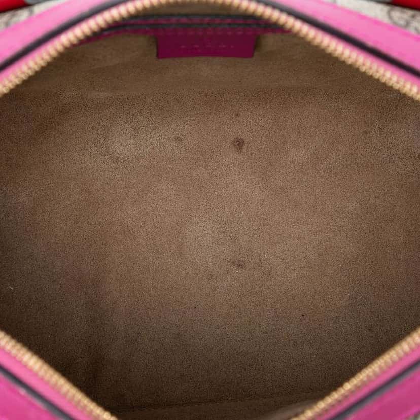 Gucci Small GG Supreme Satchel Beige Very good condition - Model View