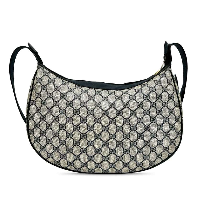 Gucci GG Supreme Crossbody Beige Canvas Very good condition - Back View