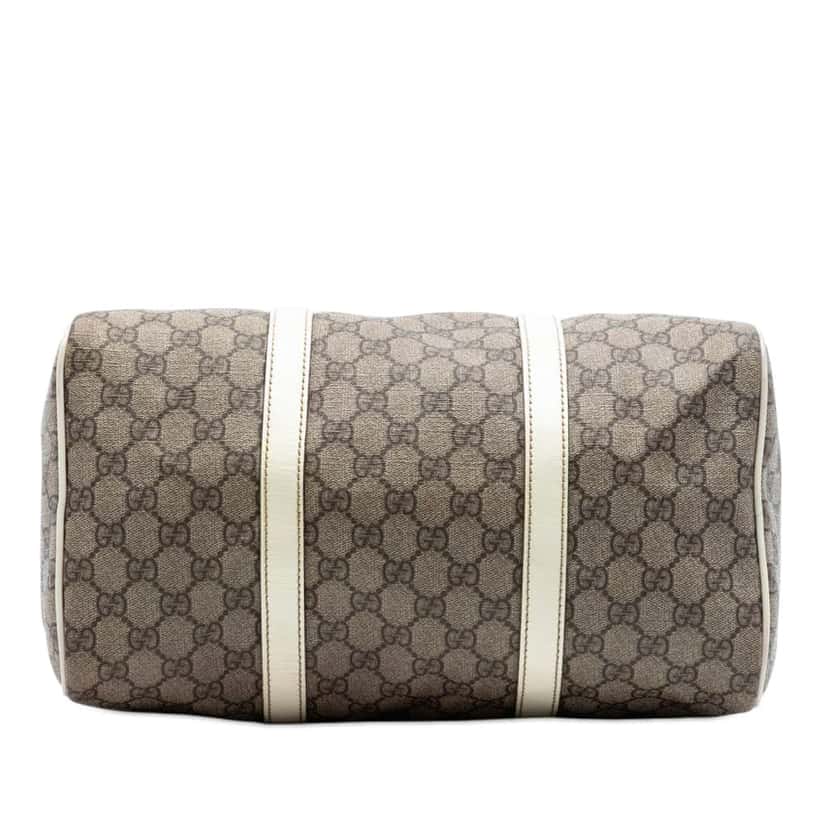 Gucci Medium GG Supreme Joy Boston Bag Beige Canvas Very good condition - Inside View