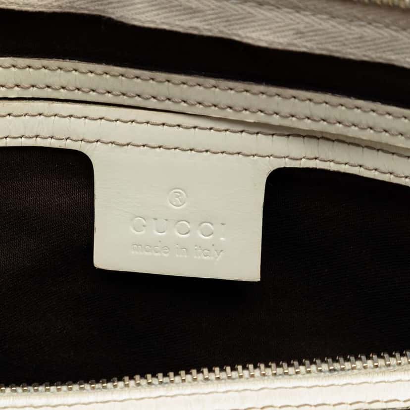 Gucci Medium GG Supreme Joy Boston Bag Beige Canvas Very good condition - Box View