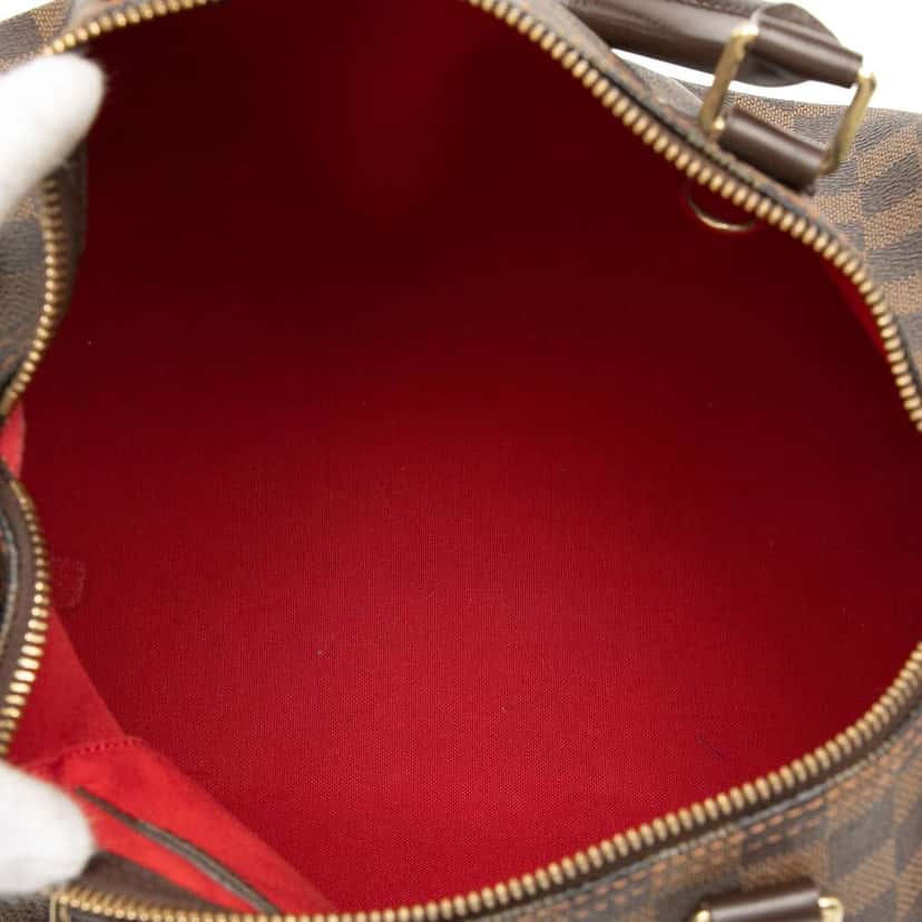 Louis Vuitton Damier Ebene Speedy 30 Brown Very good condition - Model View