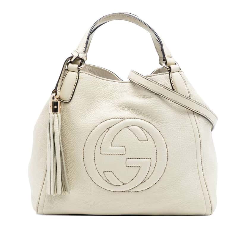 Gucci Small Leather Soho Satchel Brown Leather Very good condition - Front View